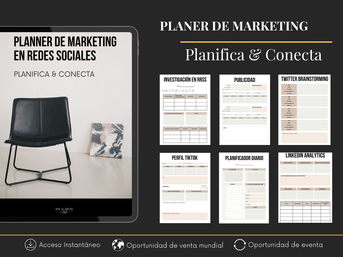 Social Media Marketing Planner: Plan and Connect