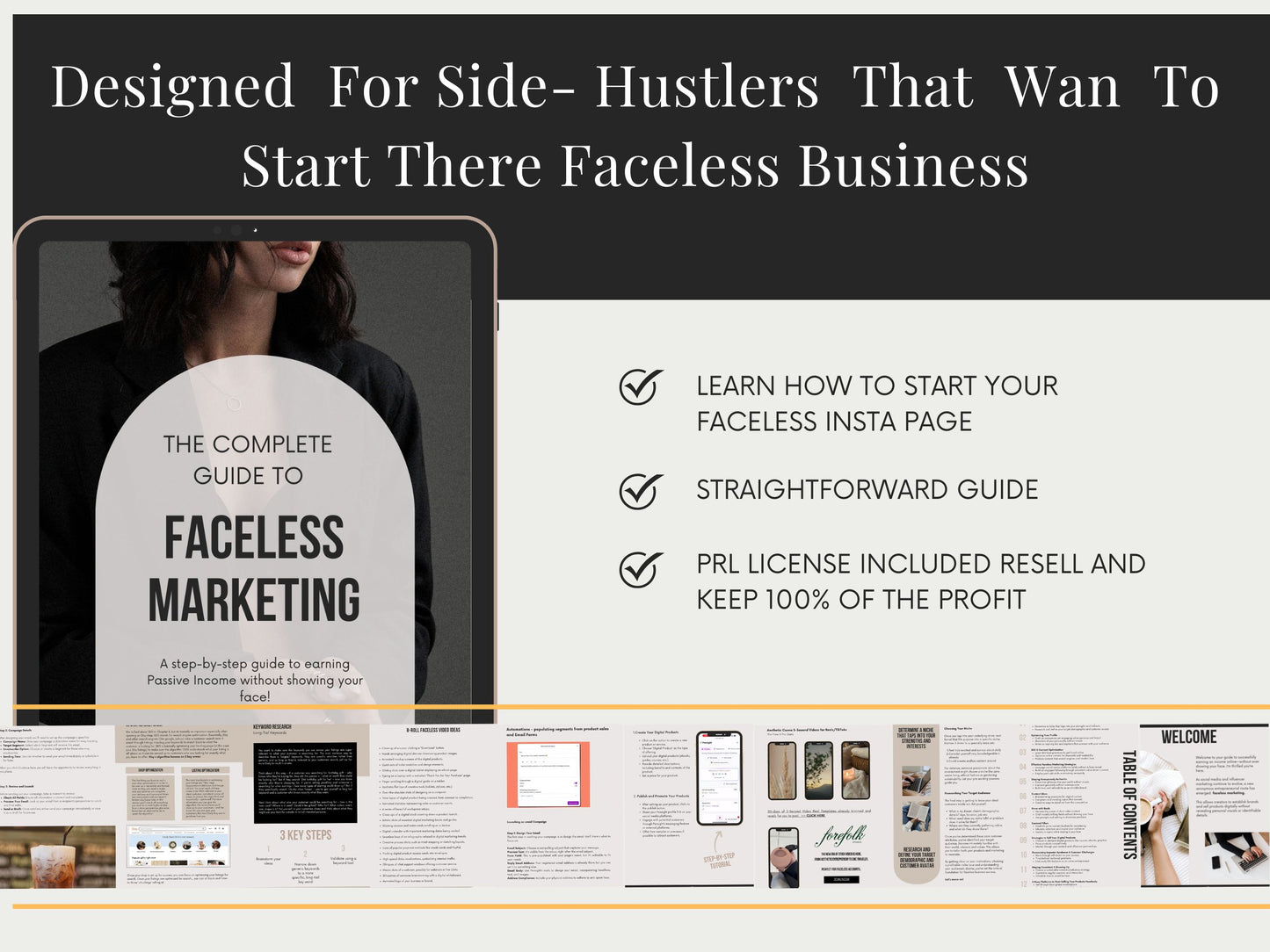 The Complete Guide to Faceless Marketing