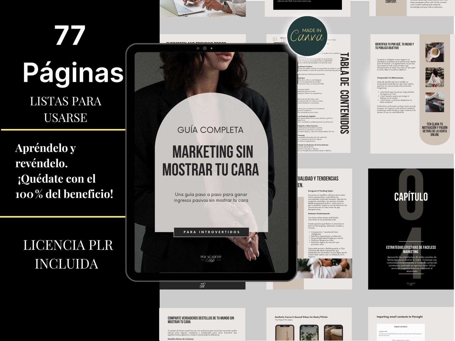 Bundle de Ingresos Anónimos: Monetiza sin Mostrar tu Cara