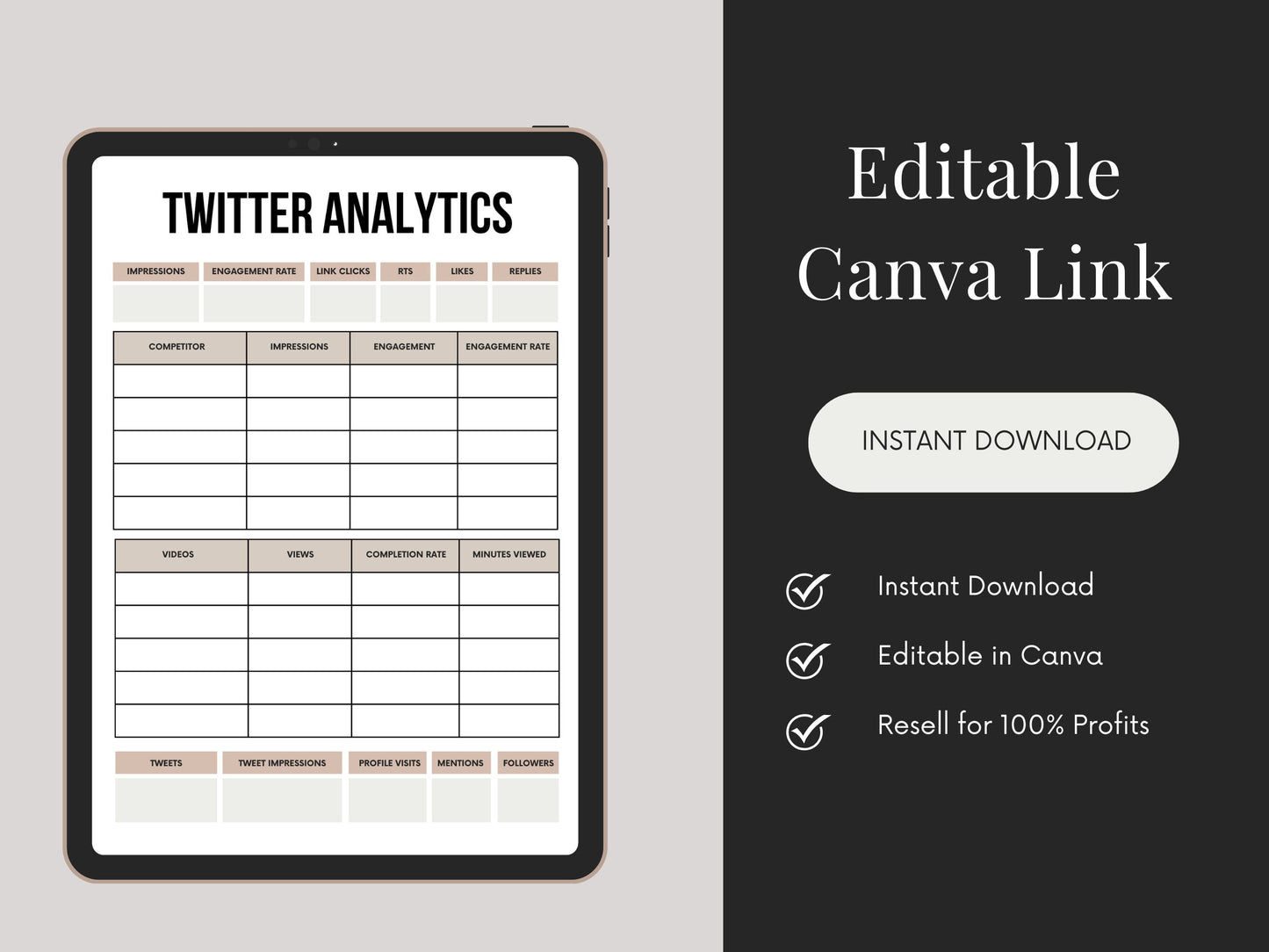 Social Media Marketing Planner