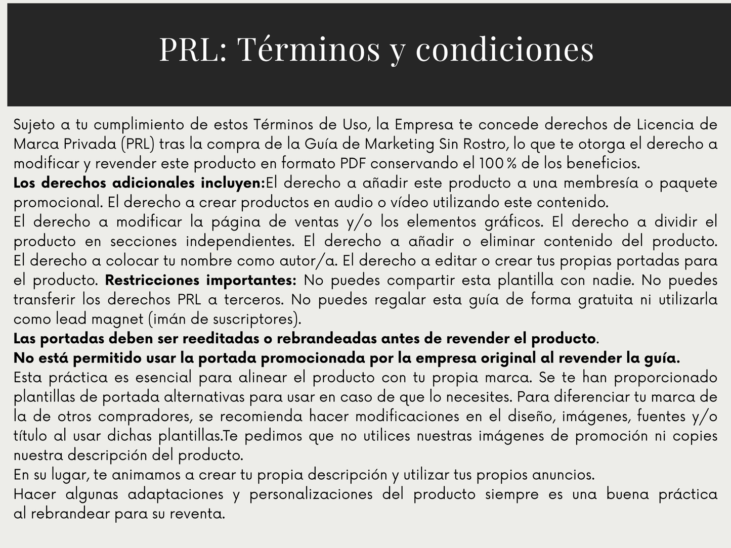 Marketing Sin Mostrar Tu Cara: Crea una Marca Anónima que Vende