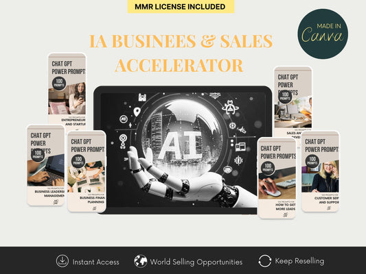 AI BUSINESS & SALES ACCELERATOR: CHATGPT PROMPTS BUNDLE