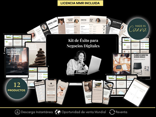 Kit de Éxito para Negocios Digitales: Tu Lanzamiento Simplificado