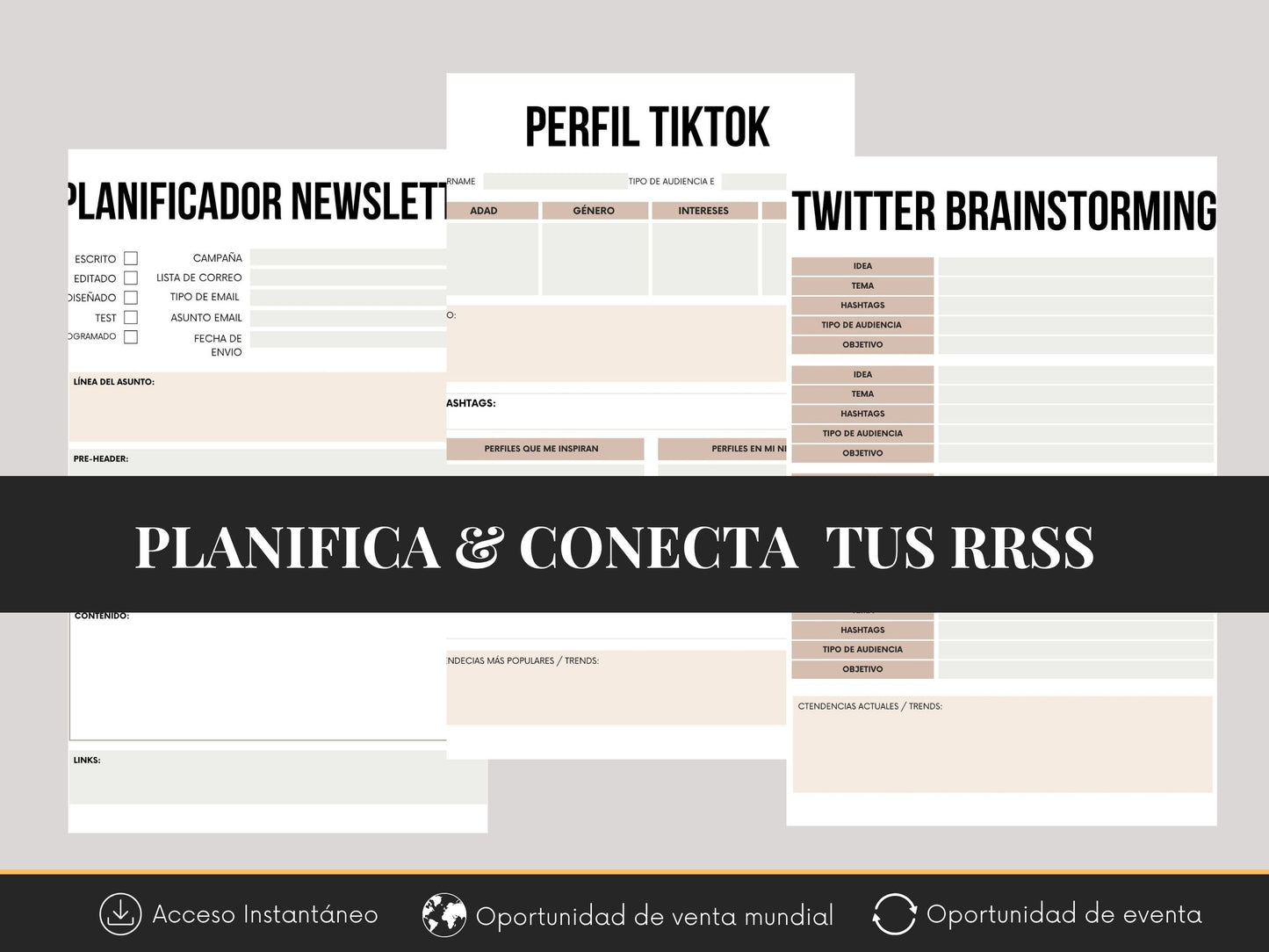 Social Media Marketing Planner: Plan and Connect