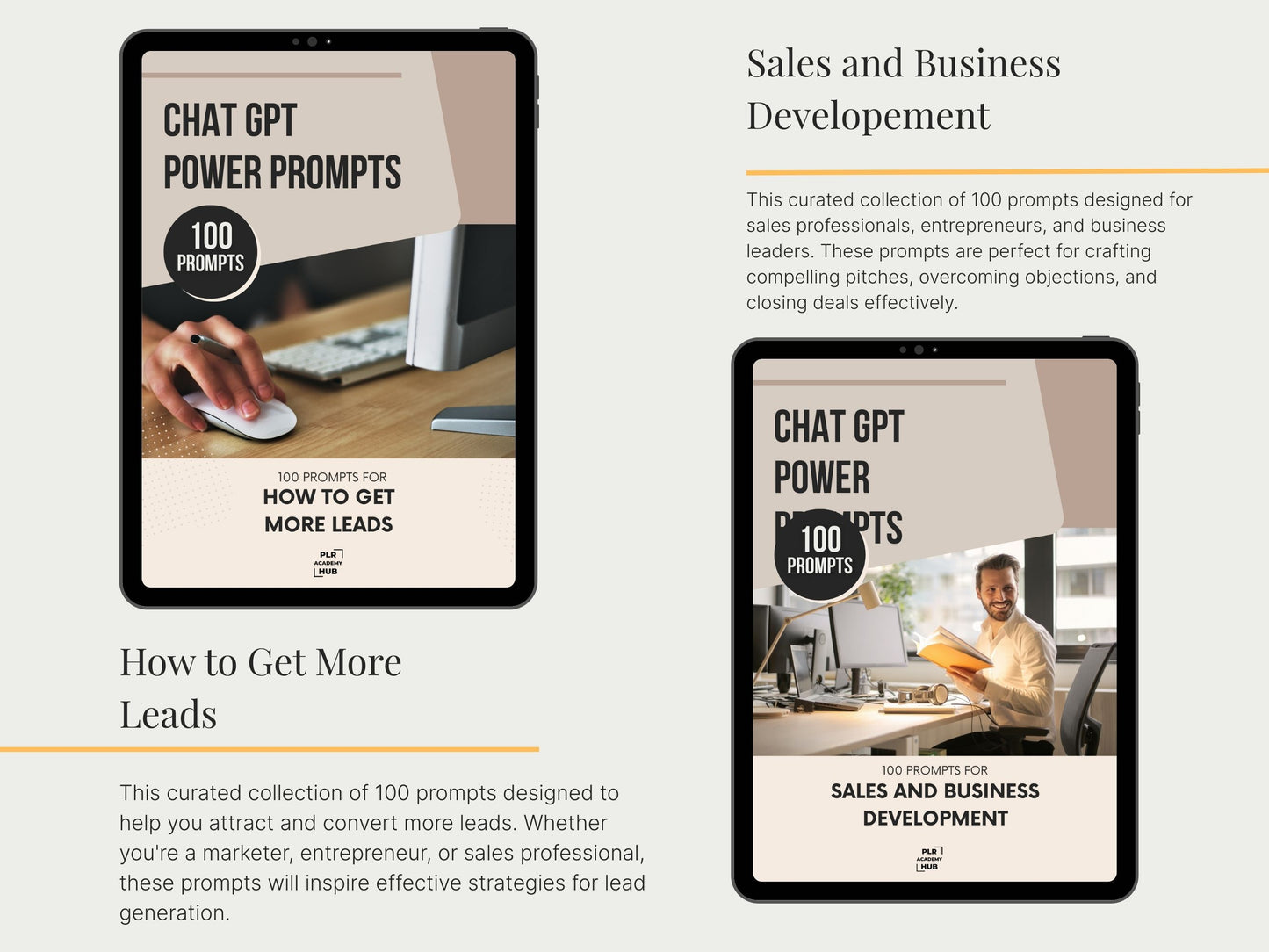 AI BUSINESS & SALES ACCELERATOR: CHATGPT PROMPTS BUNDLE