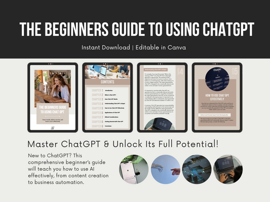 The Beginner´s Guide to Using Chat GPT