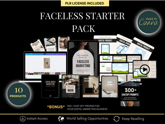 FACELESS INCOME ACCELERATOR BUNDLE